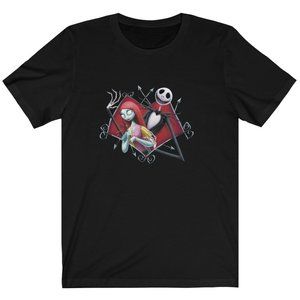 Jack and Sally " Love Never Dies" tee